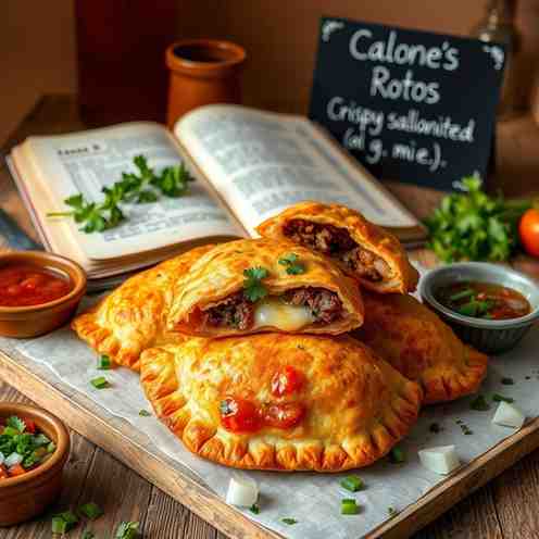 Crispy Calzones Rotos Recipe - Chilean Fried Pastries